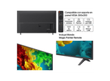 TV QNED Mini LED 65 - LG 65QNED82B6B, UHD 4K, Procesador Inteligente α8 AI Processor 4K Gen3, Smart TV, DVB-T2 (H.265), Negro