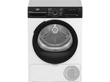 Secadora bomba de calor - Beko BM3T49240W, Motor ProSmart Inverter ,9 kg, 15 Programas, Display digital, Blanco