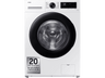 Lavadora carga frontal - Samsung WW80CGC04DAEEC, 8 kg, 1400 rpm, EcoBubble™, Función WiFi con SmartThings, Blanco