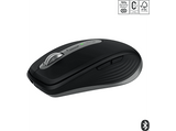 Ratón inalámbrico - Logitech MX Anywhere 3S para Mac, Bluetooth, 8000 DPI, Multidispositivo, Carga rápida, Botones personalizables, Negro