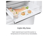 Frigorífico combi - Haier HTW5618ENPW 3D 60 Series 5, No Frost, No Frost, 185 cm, 360l, Wi-Fi, Cajones Direct Access, Blanco