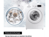 Lavadora secadora - Samsung WD80T4046EE/EC, 8 kg/5 kg, 1400 rpm, EcoBubble™, Programas de vapor, Blanco