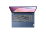 Portátil - Lenovo IdeaPad Slim 3 15AMN8, 15.6 Full-HD, AMD Ryzen™ 5 7520U, 16GB RAM, 512GB SSD, Radeon™ 610M, Sin sistema operativo, Azul
