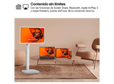 Monitor - LG Smart Monitor Swing 32SR50FAW-W, 32 Full-HD, 60 Hz, 5 ms, IPS, Altavoces incorporados, Blanco