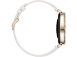 Smartwatch - Huawei Watch GT5 41mm, Llamadas Bluetooth, Respuesta con Teclado, 7 días batería, Compatible iOS/Android, Correa Cuero Blanco