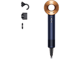 Secador - Dyson Supersonic™ HD07, Accesorios, Tecnología Avanzada, 1600 W, Secado rápido, 3 Temp, Prussian Blue/Cooper