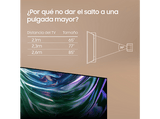 TV OLED 77 - Samsung TQ77S93DAEXXC, HDR 4K, Procesador NQ4 AI Gen2, Smart TV, DVB-T2 (H.265), Plata