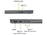 Portátil - Acer Swift Go 14 AI SFG14-64-R0YP Copilot+ PC, 14 WUXGA, AMD Ryzen™ AI 7 350, 50 TOPS, 32GB RAM, 1TB SSD, Radeon™ 860M, Windows 11 Home