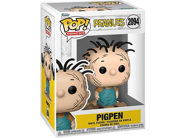 Figura Funko Pop! - Peanuts S8: Pigpen, 10 cm, Vinilo