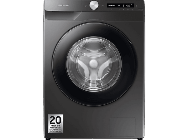 Lavadora carga frontal - Samsung WW90T534DAN/S3, 9kg, 1400rpm, Auto-dosificación, EcoBubble™, Grafito