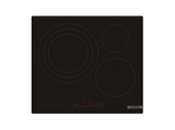 Placa inducción - Bosch PID61RHB1E, Serie 6, 3 Zonas, Zona extensible 32 cm, Home Connect, Control DirectSelect, 60 cm, Negro