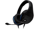 Auriculares gaming - HYPERX Cloyd Stinger Core, De diadema, Con cable, Para PS4, Micrófono, Negro y Azul