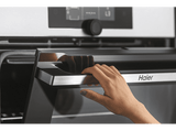 Horno - Haier Series 2 HWO60SM2F9XH, 70l, Multifunción, Pirolítico y Aquálisis, 60 cm, Wi-Fi, 13 funciones, Inox