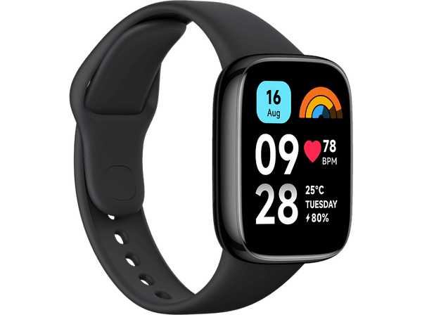 Smartwatch - Xiaomi Redmi Watch 3 Active, Llamadas Bluetooth, Batería hasta 12 días, Multideporte, Negro