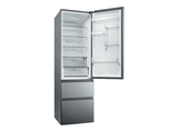 Frigorífico combi - Haier HTR3620DNMG, No Frost, 205 cm, 414L, Inverter, Cajón Fresh 0° Zona, Luz LED, Inox