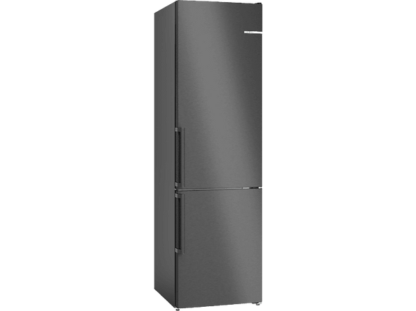 Frigorífico combi - Bosch KGN39OXBT, No Frost, 203 cm, 363 l, Cajón VitaFresh XXL, SuperCongelación, Negro