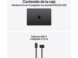 Apple MacBook Pro (2026) 14.2 PROLED XDR táctil, Chip M5 Pro, CPU 18 núcleos, GPU 20 núcleos, 48GB RAM, 1TB SSD, Negro espacial, Sin cargador