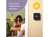 Termostato - Kit de inicio Termostato inteligente X cableado + 4 Cabezales termostáticos inteligentes X, Blanco