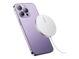 Cargador móvil inalámbrico - Baseus SIMPLE MINI3, 15W, Carga inalámbrica MagSafe y Qi, Plateado