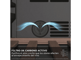 Vinoteca - Haier HWS247FAH1 Wine Cave 60 Series 7, Temperatura 5 - 20 grados, 247 botellas, Iluminación LED 3D, Wi-Fi, Negro