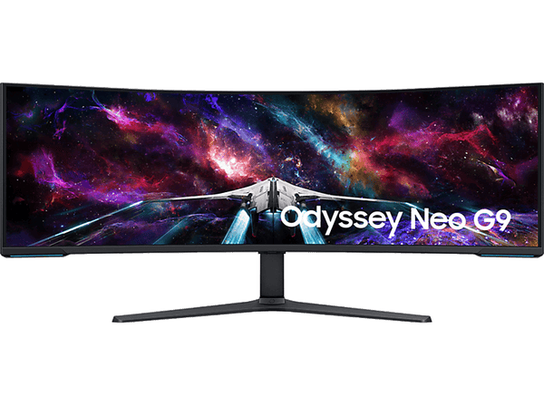 Monitor gaming - Samsung Odyssey Neo G9 LS57CG952NUXEN, 57", DUHD, 1ms, Max 240Hz, FreeSync Premium Pro, Negro/Blanco