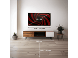TV QLED 55 - Haier S90 Series H55S90GUX, QLED 4K HDR10+, Google TV, Dolby Atmos, Sonido KEF, Gaming 144Hz, Negro