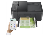 Impresora multifunción - Canon Pixma TR4755i, Tinta, 20 ppm, Wi-Fi, Inalámbrica, Negro