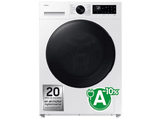 Lavadora secadora - Samsung WD11DG5B15BEEC, 11 kg + 6 kg, Blanco