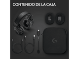 Auriculares gaming - Logitech G Pro X 2 Lightspeed + HS STAND, Inalámbrico, Bluetooth, Micrófono, 7.1 DTS, PC/PlayStation/Nintendo, Negro