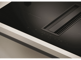Placa inducción con extractor integrado - Candy CIH8I4CF, Inducción, 1800 W, 9 Niveles Potencia, 4 Zonas Cocción, 480 m³/h, Negro