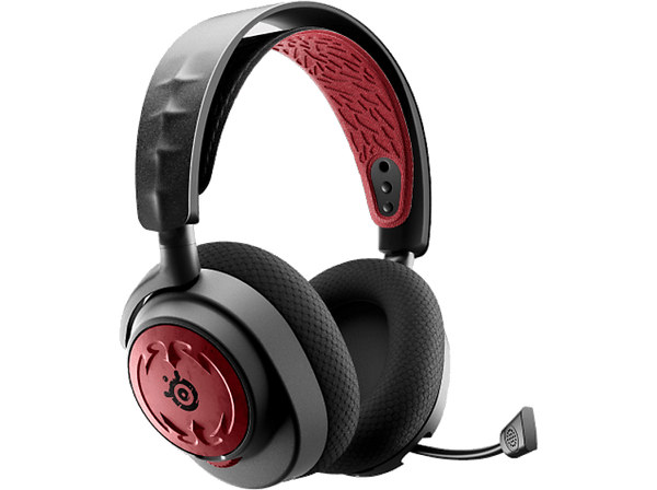 Auriculares gaming - SteelSeries Arctis Nova 7 Diablo IV, Multiplataforma, Dual Wireless, Negro