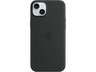 Apple Funda de silicona para iPhone 15 Plus Negro,MagSafe