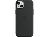 Apple Funda de silicona para iPhone 15 Plus Negro,MagSafe