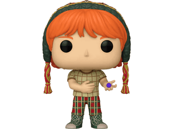 Figura Funko Pop! Harry Potter Prisoner of Azkaban - Ron Weasley con caramelo, Vinilo, 9 cm
