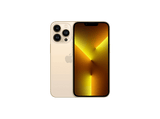 REACONDICIONADO Excelente Apple iPhone 13 Pro, Oro, 128 GB, 5G, 6.1 OLED Super Retina XDR ProMotion, Chip A15 Bionic, iOS