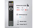 TV RGB Mini LED 65 - Hisense 65UR8S, UHD 4K, Hi-View AI Engine RGB, Modo Juego, Pantalla Antirreflejos, Smart TV,  Full IA, Gris Carbón