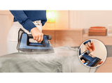 Plancha de vapor - Cecotec IronHero 3000 Sauna i-Pump, 300 g/min, 0.5 l, 3000W, Doble suela anodizada, Bomba automática integrada, Blue