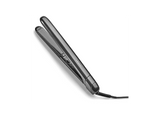 Plancha de pelo - BaByliss Titanium Shine ST620E, Cerámica, 150ºC a 230 °C, Placas largas de 25 x 110 mm, Iónico, Plata