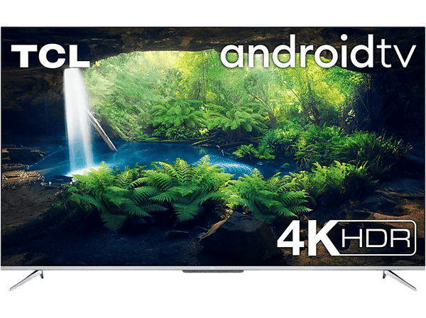 TV LED 55" - TCL 55P715, 4K, HDR, Android TV, Dolby Audio, Google Assistant, Micro Dimming, Smart TV, Plata