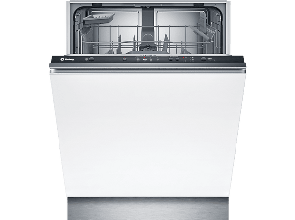Lavavajillas integrable - Balay 3VF304NP, 12 servicios, 4 programas, 60 cm, InfoLight, Motor Extrasilencio, Inox Panelable