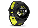 Reloj deportivo - Garmin Forerunner 170, Negro, 20 mm, Pantalla Táctil AMOLED de 1.2, Hasta 10 días de Autonomía, 5 ATM