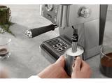 Cafetera express - De'Longhi Linea Classic EM450.M, 1325 W, 15 bar, 1.7 l, Thermoblock, Capacidad para 2 tazas, Metal