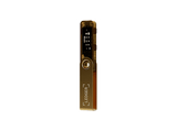 Crypto Wallet - Ledger Nano S Plus, USB-C, Pantalla 1.09 OLED, Oro