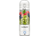 Batidora de vaso - Nutribullet Portable NBP003W, Batidora personal, Vaso portátil 0.475 l, Asa transportable, Carga USB-C, 2000 mAh, Blanco