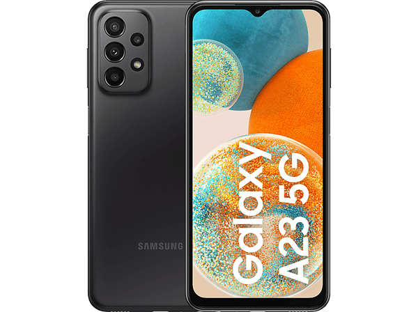 Móvil - Samsung Galaxy A23 5G, Negro, 128 GB, 4 GB RAM, 6.6" FHD+, Qualcomm Snapdragon 695, 5000 mAh, Android 12