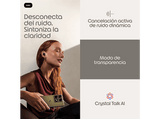 Auriculares True Wireless - motorola moto buds 2 plus, 9h Autonomía, Cancelación activa de ruido, CrystalTalk AI, IPX54, Bluetooth, PANTONE Silhouette