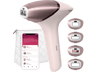Depiladora IPL - Philips Lumea Serie 9000 BRI958/00, Luz pulsada, Uso sin cable, 4 acc, Cara y cuerpo, 450.000 pulsos, Sensor SmartSkin