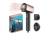 Secador - Cecotec DryGlam Nano Plasma, 1600W, 3 velocidades, 3 temperaturas, Concentrador, Difusor, 110.000 RPM, Función plasma, Negro