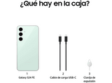 Móvil - Samsung Galaxy S24 FE, Mint, 256GB, 8GB RAM, 6.7 FHD+, Exynos 2400,  4700mAh, Android 14