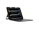 Funda con teclado - Targus VersaVu® Bluetooth®, Para iPad Pro® de 13 pulgadas (M4), Retroiluminación Ajustable, Rotación 360º, Pie de Apoyo, Negro